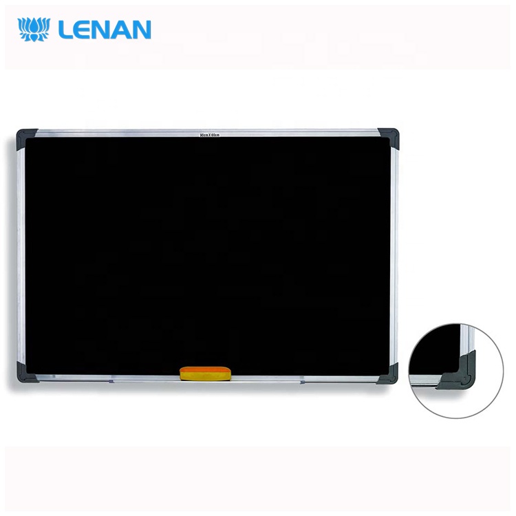 Office school classroom supplies wall mounted magnetic chalk board blackboard with eraser