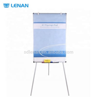 High Quality White Board Easel Flip Chart Stand A1Size Flip Chart Paper Whiteboard Writing